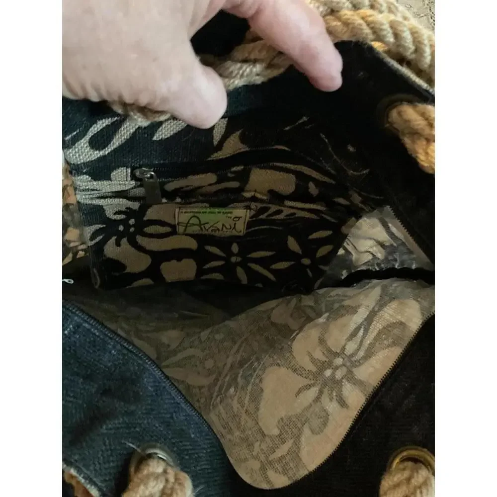 Stylish Avani Tote Bag with Rope Handles